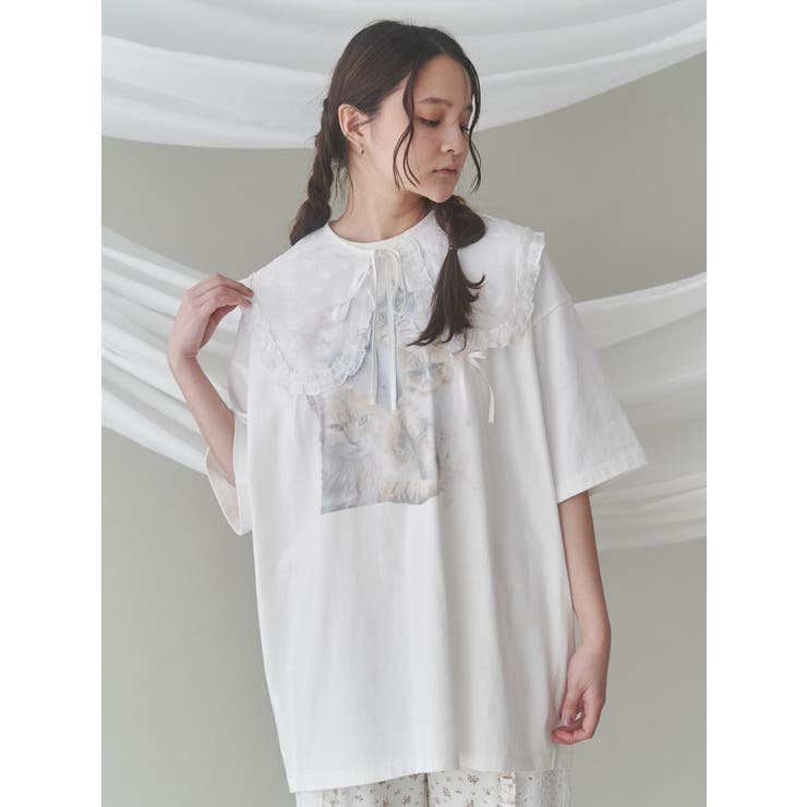 シアージャガードつけ襟 | merry jenny | 詳細画像9 