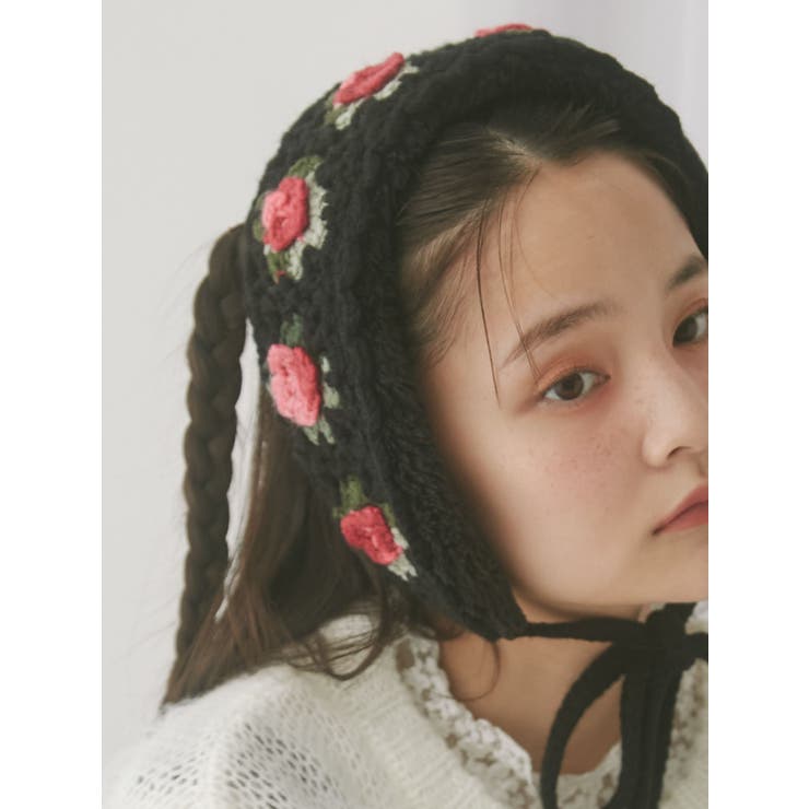 クロシェヘッドドレス[品番：MKSW0065267]｜merry jenny（メリージェ二