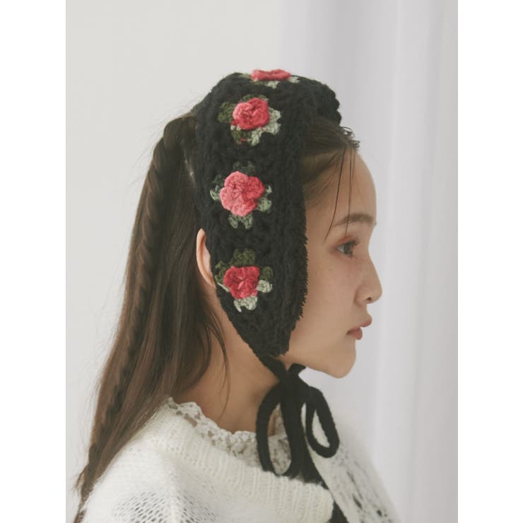 クロシェヘッドドレス[品番：MKSW0065267]｜merry jenny（メリージェ二