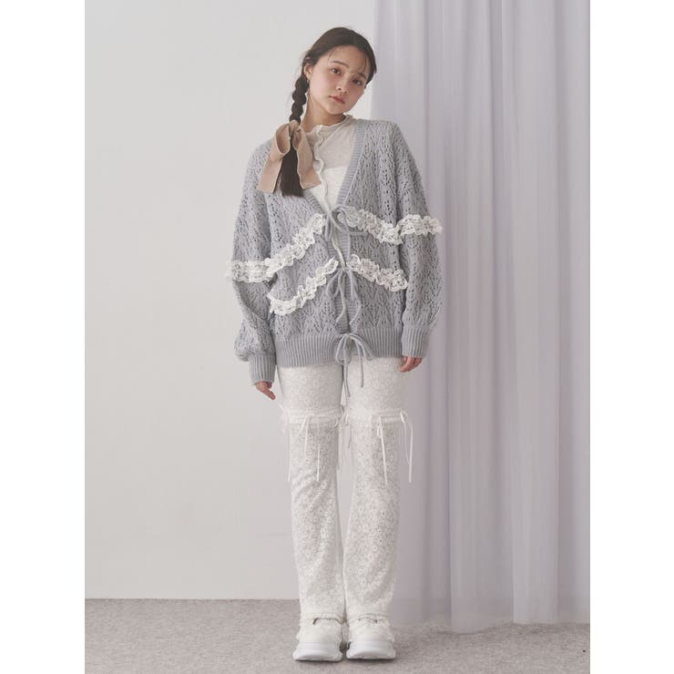 frill strap sneakers | merry jenny | 詳細画像11 