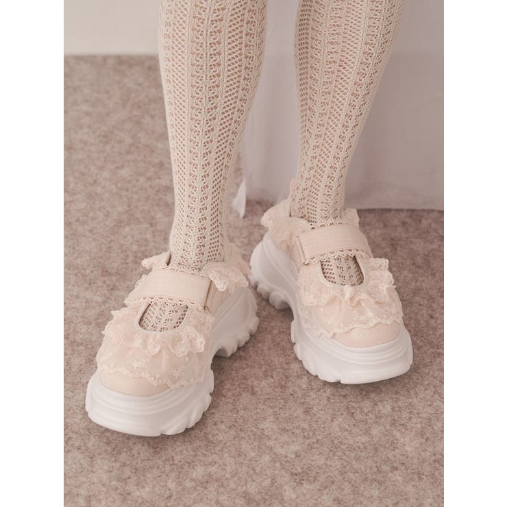 frill strap sneakers | merry jenny | 詳細画像14 
