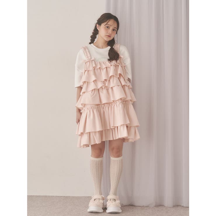 frill strap sneakers | merry jenny | 詳細画像16 