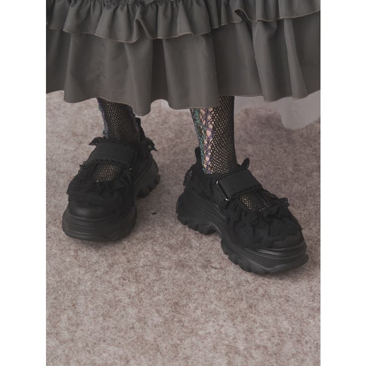 frill strap sneakers | merry jenny | 詳細画像19 