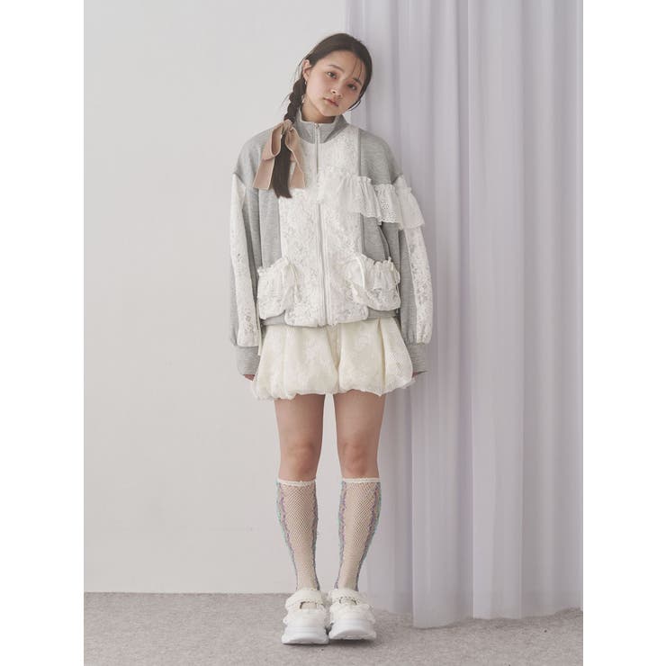 frill strap sneakers | merry jenny | 詳細画像24 