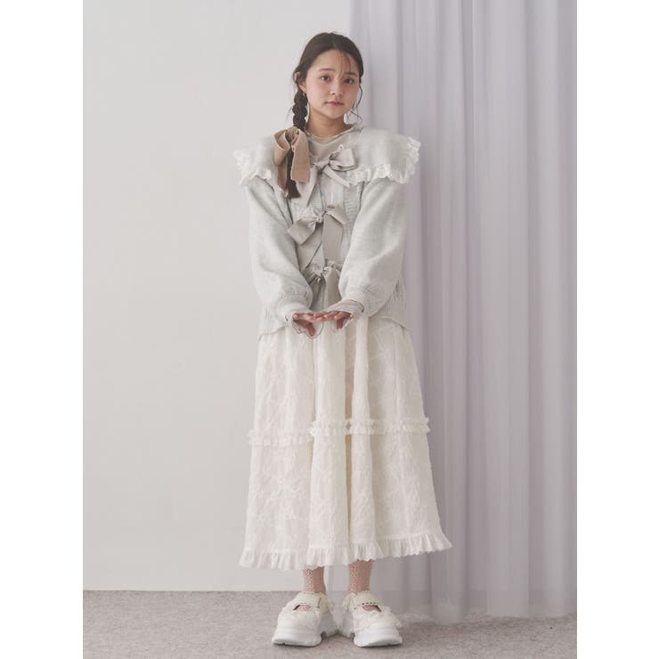 frill strap sneakers | merry jenny | 詳細画像26 