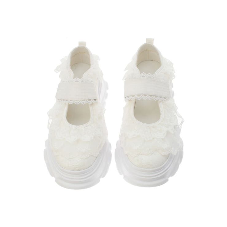 靴 merry jenny frill strap sneakers セール】frill strap sneakers（スニーカー）｜merry jenny