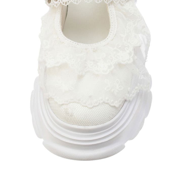 frill strap sneakers | merry jenny | 詳細画像32 
