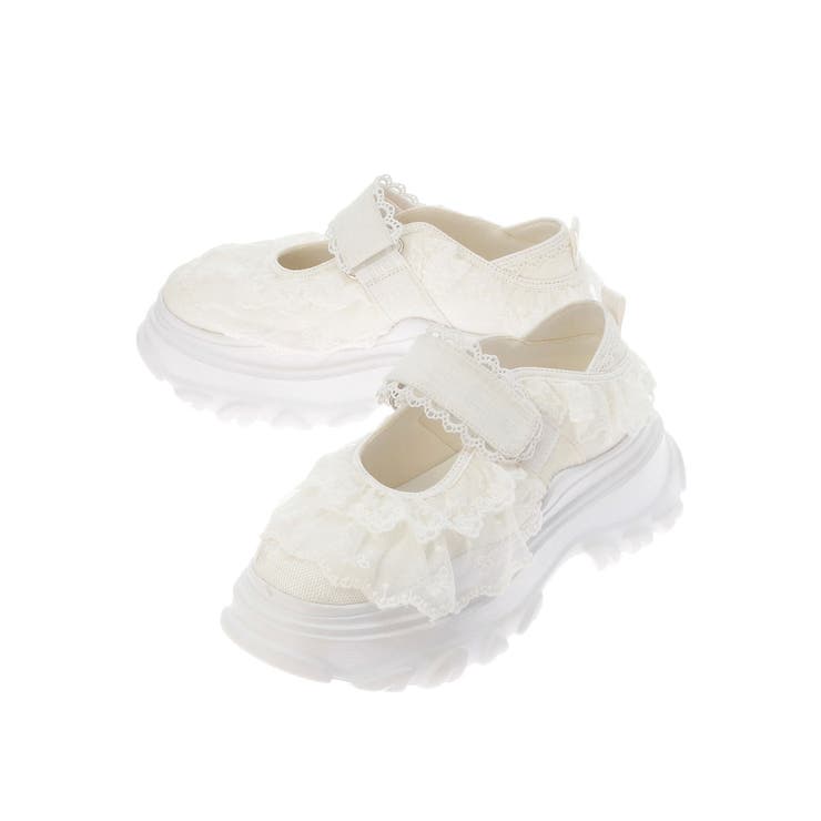frill strap sneakers | merry jenny | 詳細画像36 