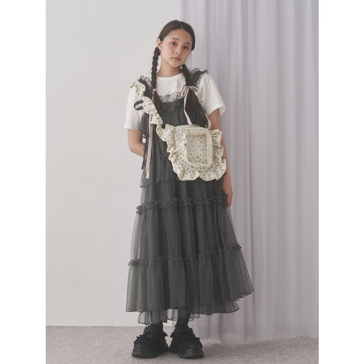 frill strap sneakers | merry jenny | 詳細画像9 