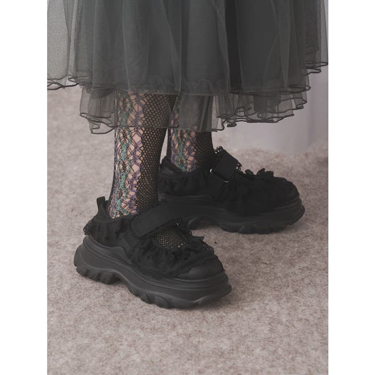 靴 merry jenny frill strap sneakers frill strap sneakers[品番：MKSW0065997]｜merry jenny