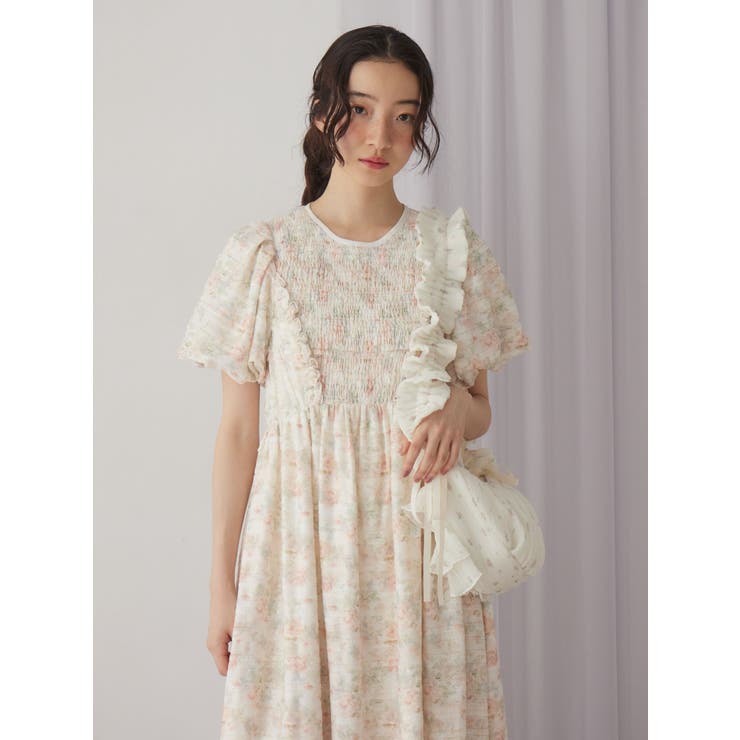 flowerクロスボディバッグ | merry jenny | 詳細画像5 