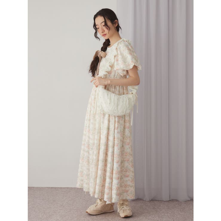 flowerクロスボディバッグ | merry jenny | 詳細画像7 