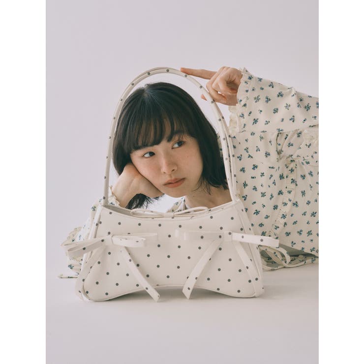 ribbon ribbonコンパクトバッグ | merry jenny | 詳細画像2 