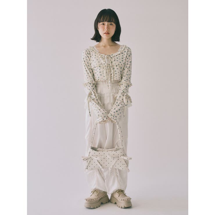 ribbon ribbonコンパクトバッグ | merry jenny | 詳細画像6 