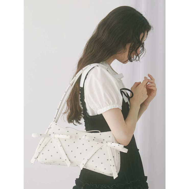 ribbon ribbonコンパクトバッグ | merry jenny | 詳細画像8 