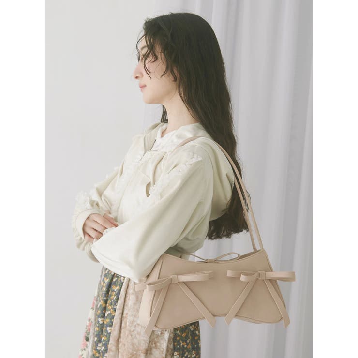 ribbon ribbonコンパクトバッグ | merry jenny | 詳細画像9 