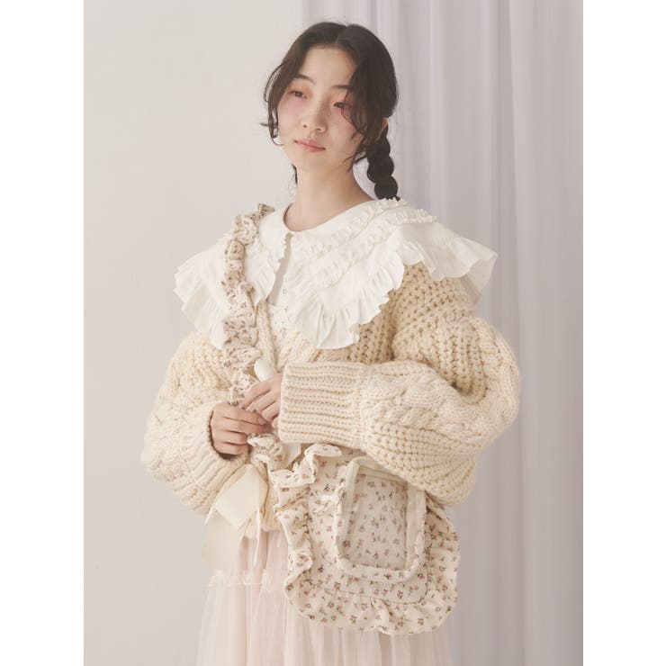 お花のぬいぐるみショルダーバッグ | merry jenny | 詳細画像7 