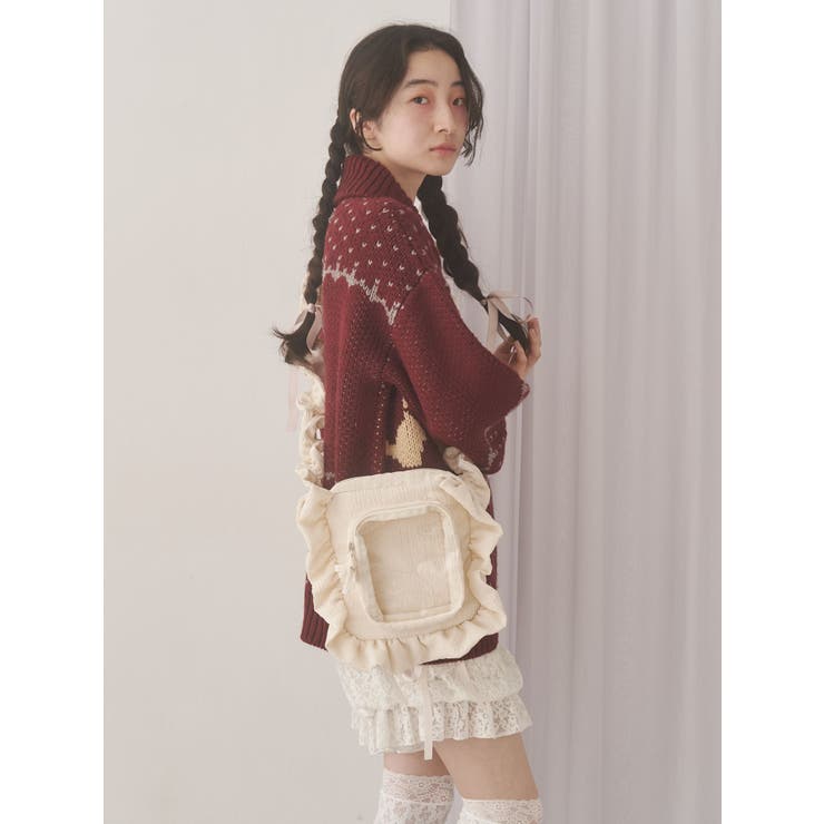 お花のぬいぐるみショルダーバッグ | merry jenny | 詳細画像9 