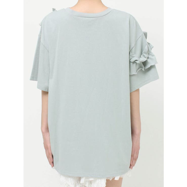 ribbon frill big tee | merry jenny | 詳細画像24 