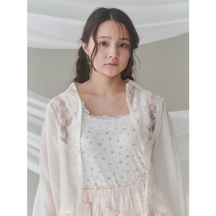 flower camisole tops | merry jenny | 詳細画像3 