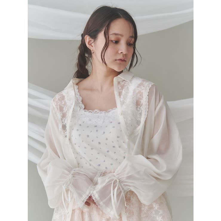 flower camisole tops | merry jenny | 詳細画像4 