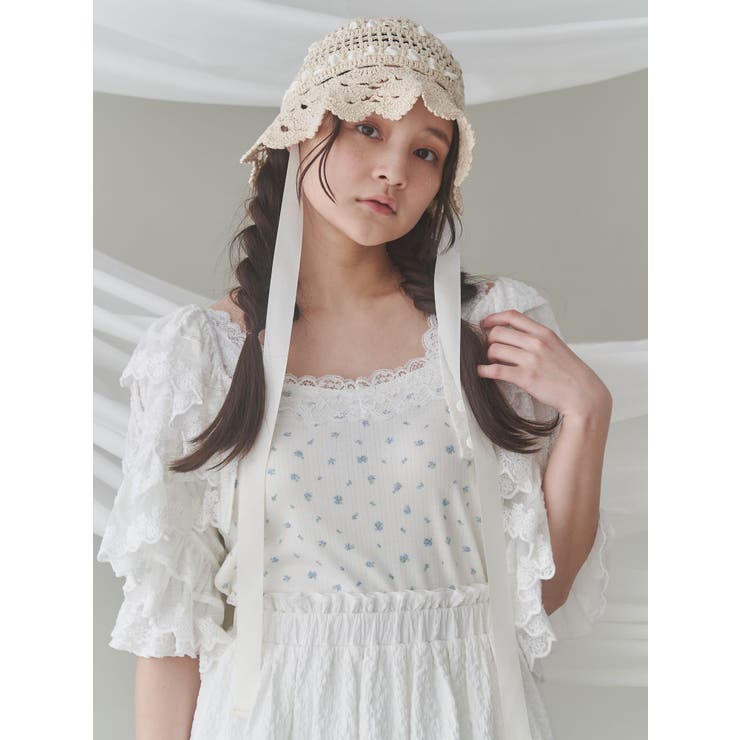 flower camisole tops | merry jenny | 詳細画像6 