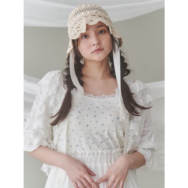 flower camisole tops | merry jenny | 詳細画像7 