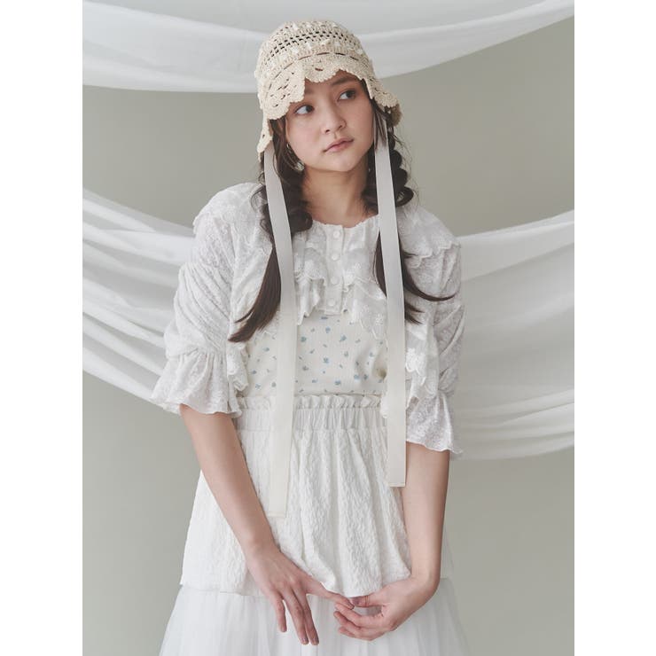 flower camisole tops | merry jenny | 詳細画像8 