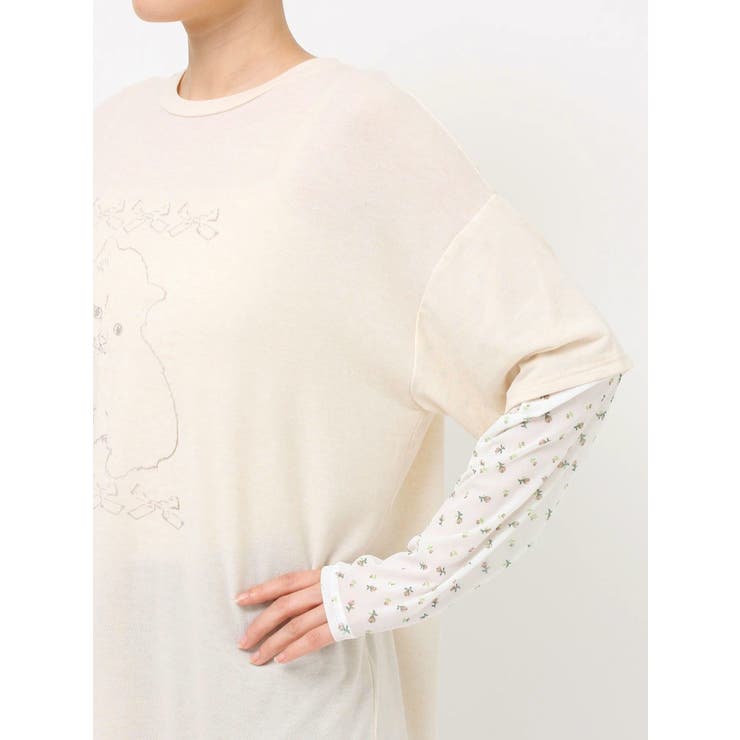 cat ribbonレイヤードロンT | merry jenny | 詳細画像24 