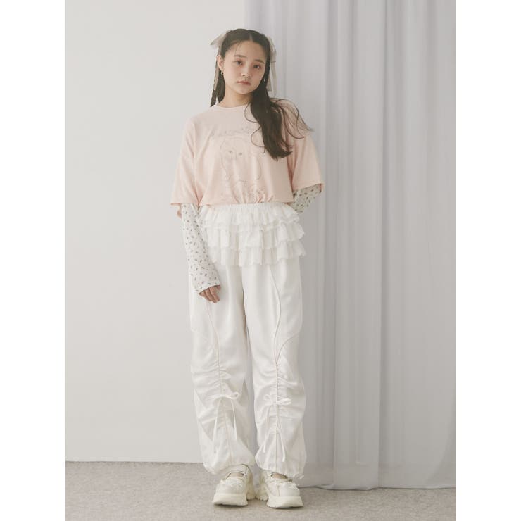 cat ribbonレイヤードロンT | merry jenny | 詳細画像6 