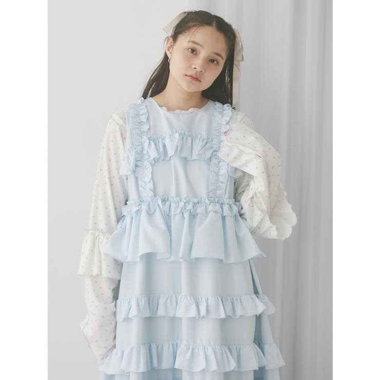 【新品未使用】merry jenny flower waffle 三点セット メリージェニー merry jenny flower waffleミニワンピース