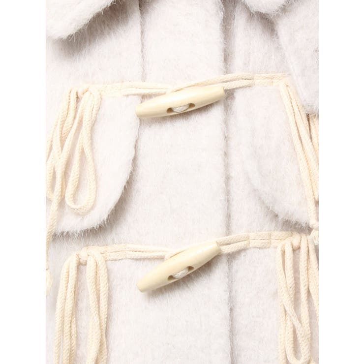 milk shaggy Duffle Coat | merry jenny | 詳細画像33 