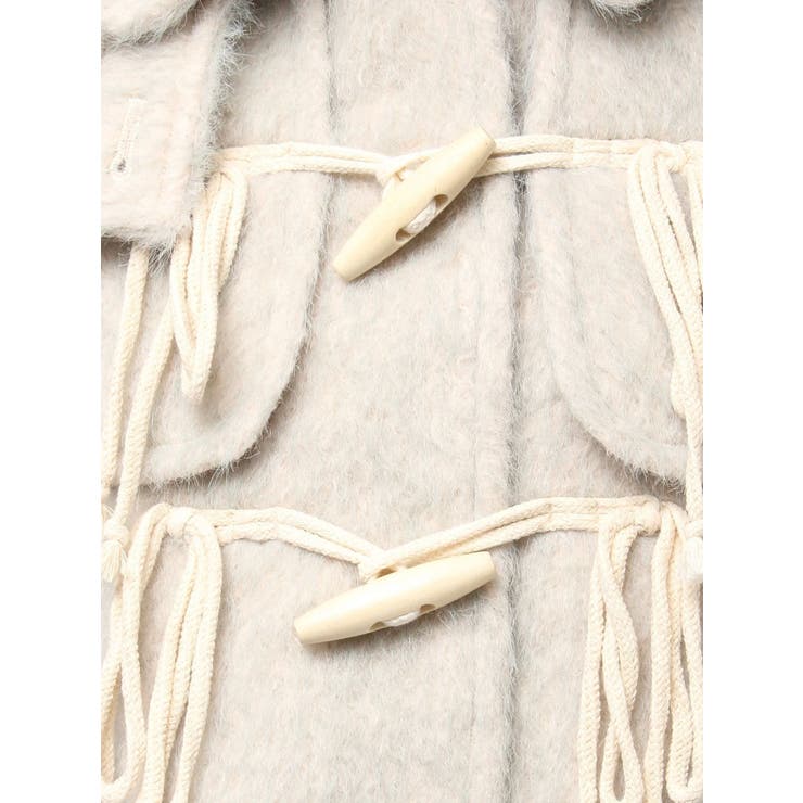 milk shaggy Duffle Coat | merry jenny | 詳細画像48 