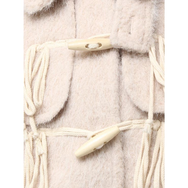 milk shaggy Duffle Coat | merry jenny | 詳細画像49 