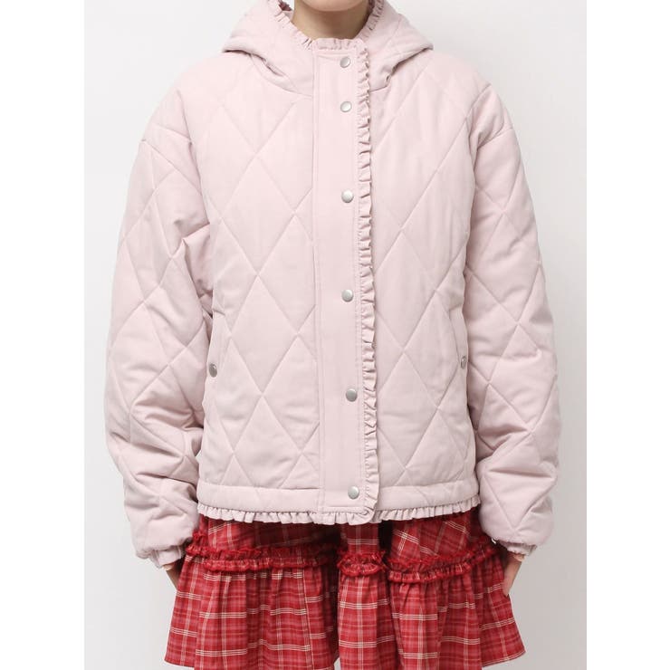 フリルキルティングフードジャケット | merry jenny | 詳細画像27 