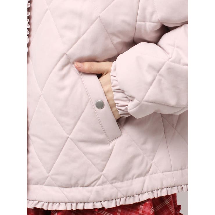 フリルキルティングフードジャケット | merry jenny | 詳細画像32 