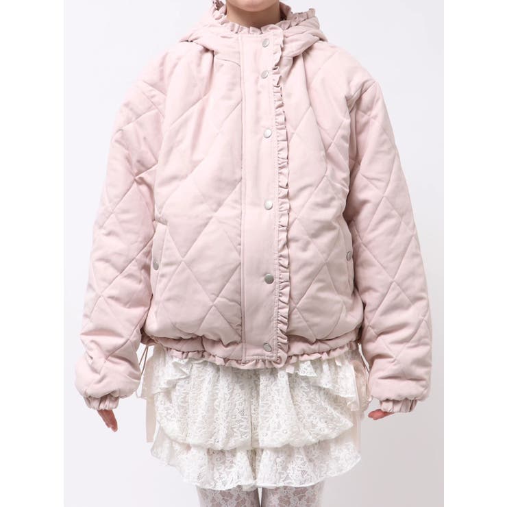 フリルキルティングフードジャケット | merry jenny | 詳細画像36 