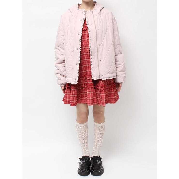 フリルキルティングフードジャケット | merry jenny | 詳細画像37 