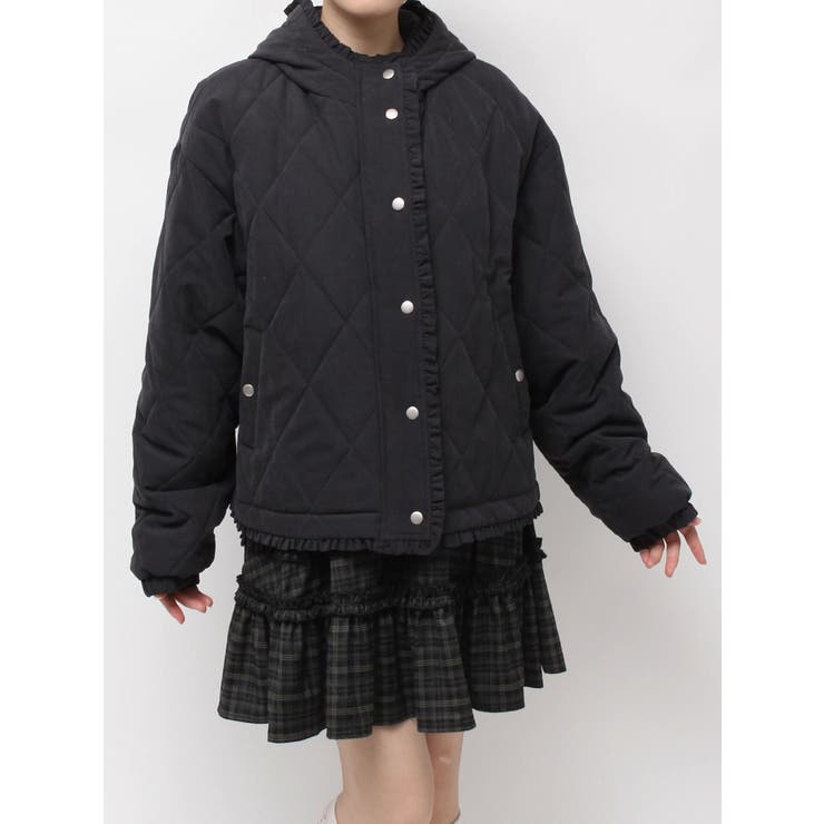 フリルキルティングフードジャケット | merry jenny | 詳細画像43 