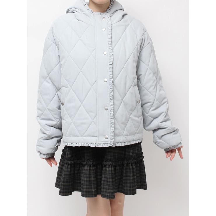 フリルキルティングフードジャケット | merry jenny | 詳細画像45 