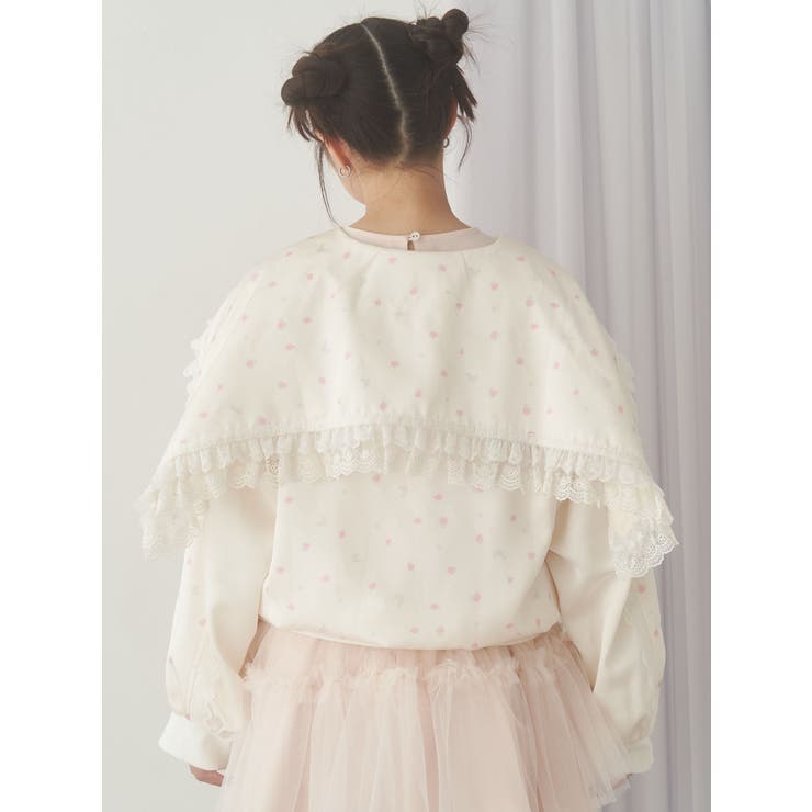 ribbonセーラーサテンブルゾン | merry jenny | 詳細画像35 