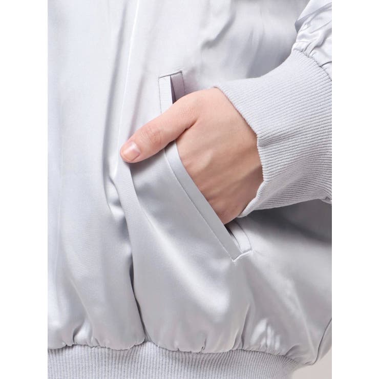 ribbonセーラーサテンブルゾン | merry jenny | 詳細画像44 