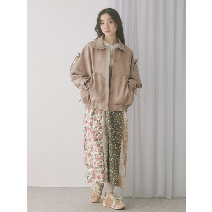 ギャザーリボンジャケット | merry jenny | 詳細画像10 