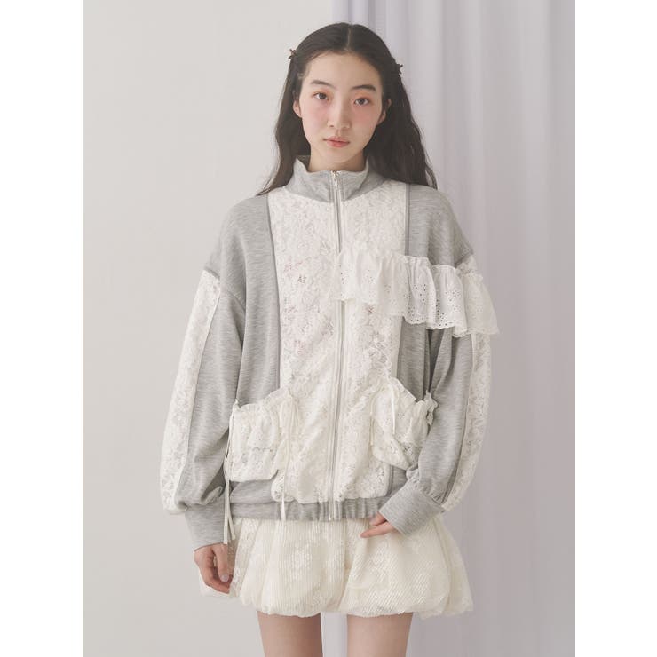 新品タグ付き　merry jenny レーストラック　ジャケット　完売品 レーストラックジャケット[品番：MKSW0062579]｜merry jenny