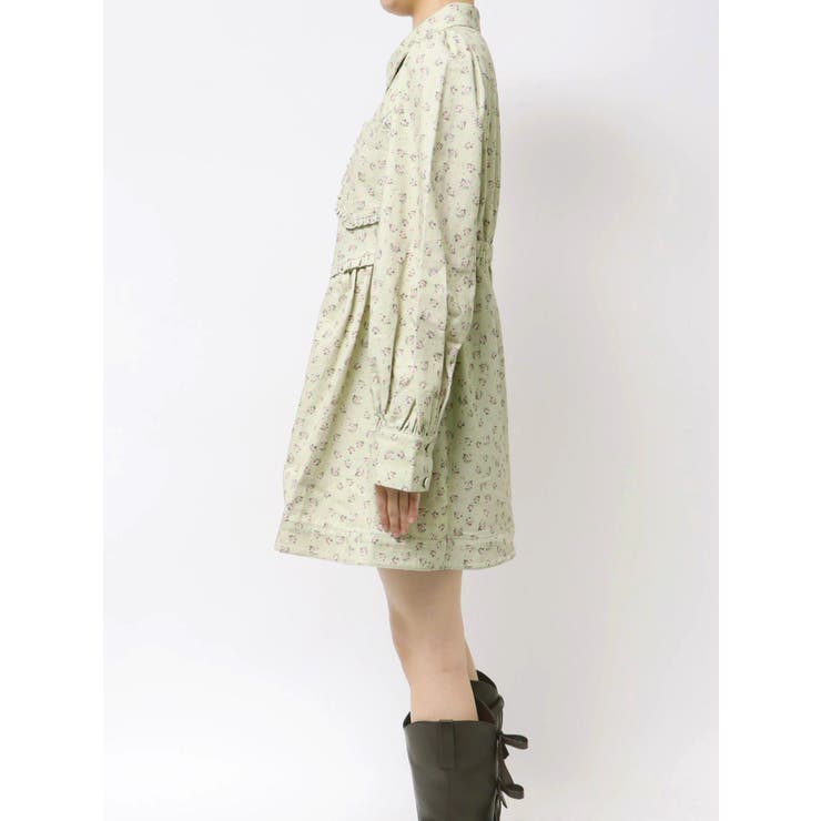 flowerツイルパフミニワンピース | merry jenny | 詳細画像31 