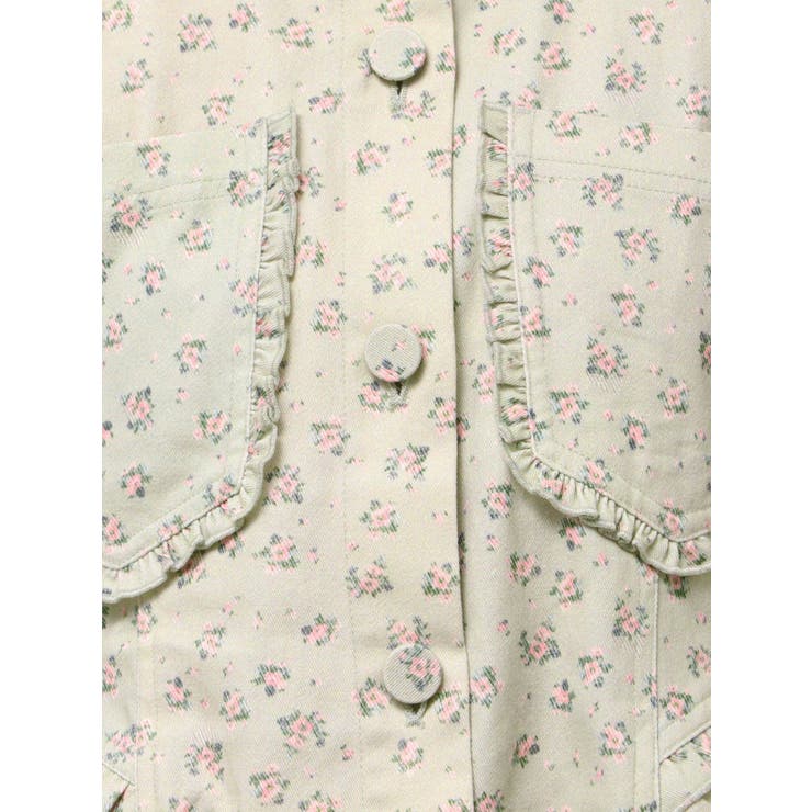 flowerツイルパフミニワンピース | merry jenny | 詳細画像41 