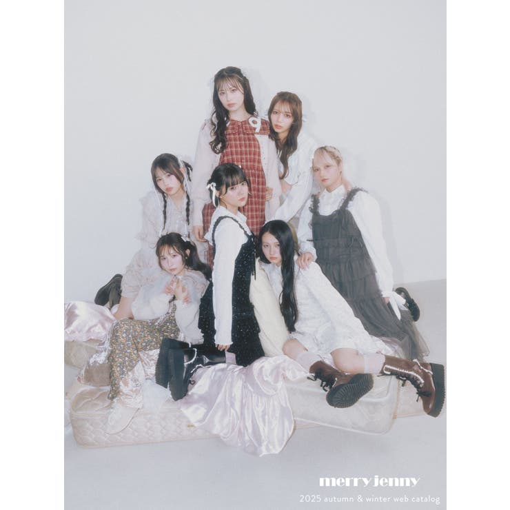 flowerツイルパフミニワンピース | merry jenny | 詳細画像5 