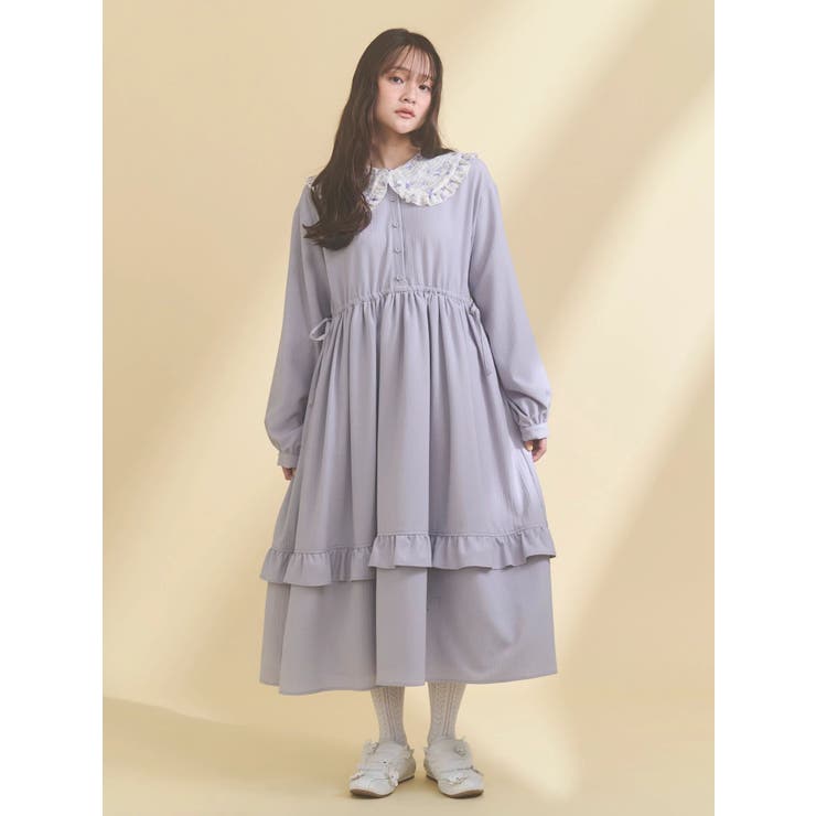 floralカラーワンピース | merry jenny | 詳細画像3 