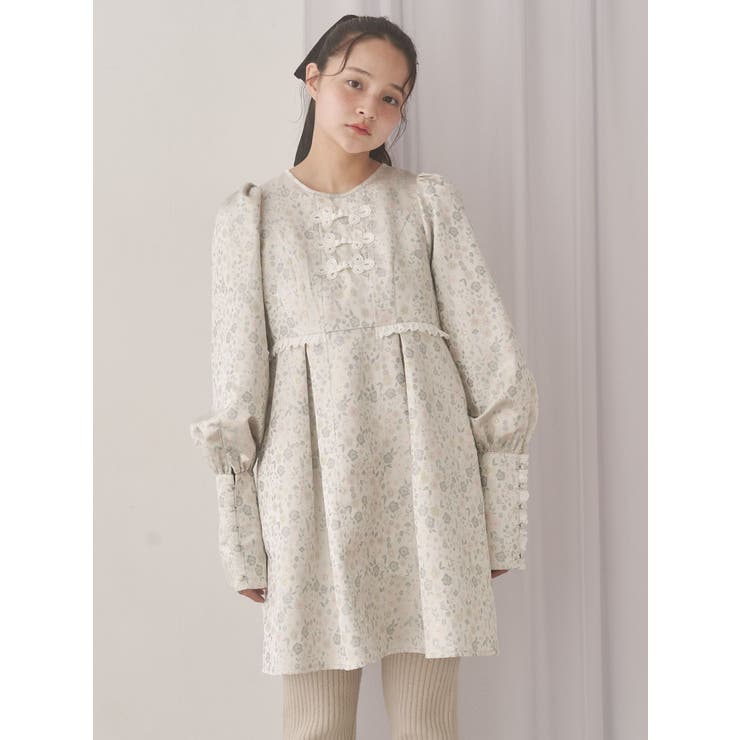 pastelジャガードミニワンピース | merry jenny | 詳細画像10 