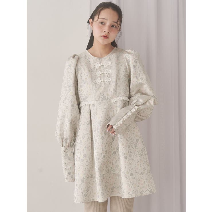 pastelジャガードミニワンピース | merry jenny | 詳細画像11 